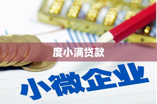 衡山度小满贷款