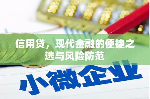 衡山信用贷，现代金融的便捷之选与风险防范