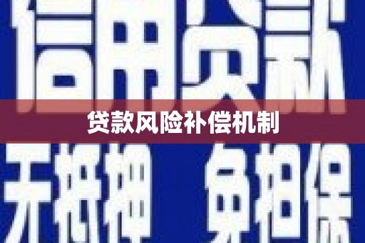 衡山贷款风险补偿机制