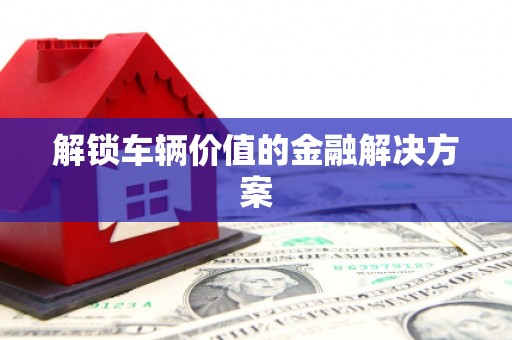 衡山解锁车辆价值的金融解决方案