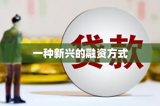 衡山一种新兴的融资方式