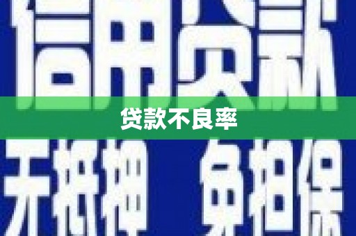 衡山贷款不良率